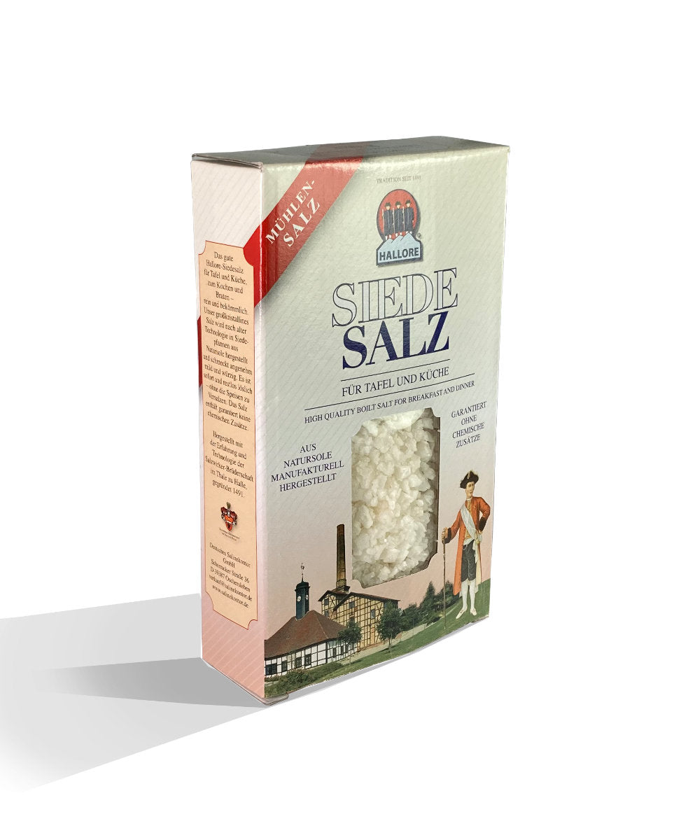 Hallore Siedesalz MÜHLENSALZ (Mittel)